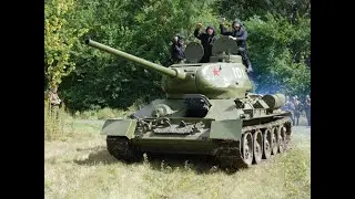 Russian T34 Tank -  the Most Important Tank During WW2