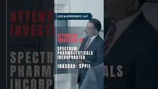 69.47% Collective Loss | SPPI News | Spectrum Pharmaceuticals Securities Class Action Lawsuit