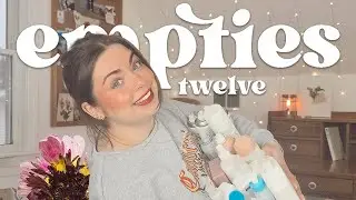 empties #12 (lots of skincare!)