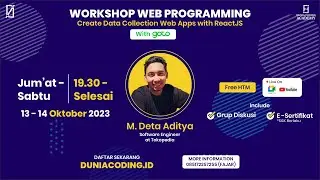 WORKSHOP WEB PROGRAMMING : Create Data Collection Web Apps with ReactJS - Day 2