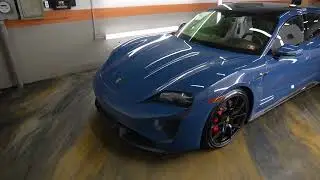 Porsche Taycan PPF & Ceramic Coating Install | Menard Premium Detailing