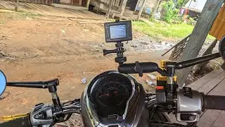 tinggal pasang bracket actioncam ini di jamin ngga keganggu