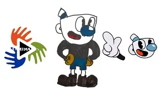 How to draw Mugman Easy #drawing #tutorial #tamimarts #makethisgoviral #blowup #fypシ