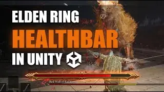 How to Make Smooth Elden Ring Health Bars in Unity in 17 Minutes!