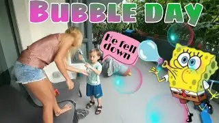 Sunday Bubble Fun (Filipina-American)