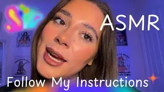 ASMR Follow My Instructions 😏