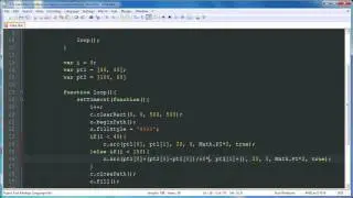 Movement Between Points - HTML5 Canvas Animation Tutorial 3