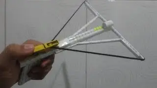 Como fazer uma Besta de mão de papel