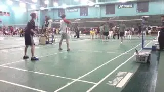 Eddie Lou/Irving Chen vs Clark Uhl/Thornton C. Uhl game1 pt1