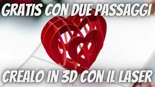 Crea il tuo progetto in 3d con il laser