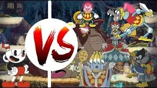 Cuphead DLC все боссы-шахматы БЕЗ УРОНА