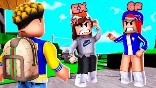 My CRAZY EX Stalked Me And My GIRLFRIEND In BROOKHAVEN RP! (Roblox)