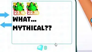😱Omg! I was given 2 mythics and diamonds In Pet Simulator X!