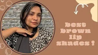 5 affordable brown lipsticks | LiyaAmans |