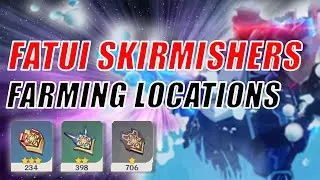 Fatui Skirmishers Farming locations! Detailed Guide! | Mondstadt & Liyue | Genshin Impact