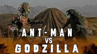 ANT-MAN VS GODZILLA - STOP MOTION