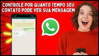 Como Enviar Foto Temporária no WhatsApp