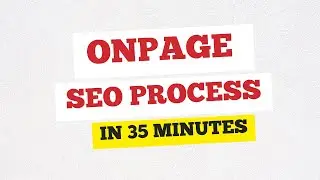 SEO in 35 Minutes - Practical Onpage SEO Tutorial 2024