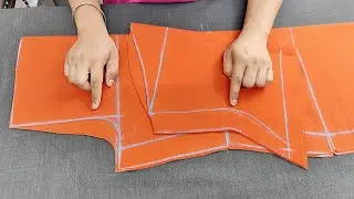 Kurti and Bell Sleeves Cutting Tips जो आपके बहुत काम आएंगे | Medium Size Kurti Cutting Tips