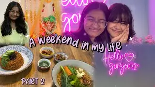 A Weekend in My Life🎀✨ : Language Classes and Fun 📚🧚‍♀️🕺🏻 || PART-2