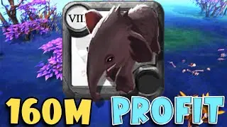 Mammoth Calf Drop Paid 160M Silver?! | Albion Online |