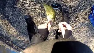 Winter Fishing at the Warm Water Discharge (Illinois) - 12/17/18