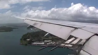 Welcome To Honolulu!!!  Awesome HD 777-200 Landing In Hawaii On United Airlines!!!
