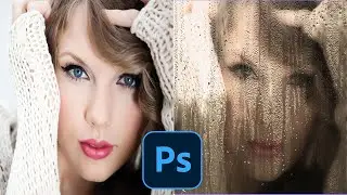 THIS GLASS IS FAKE - Easy Photoshop Effects
