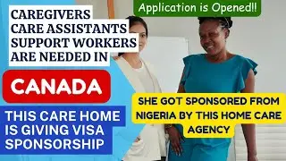 ACT FAST😯BIG CHANCE to MOVE To CANADA as a CAREGIVER in 2025