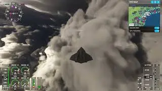 MSFS 2020 Darkstar from New York to Washington, Ronald (Storm)