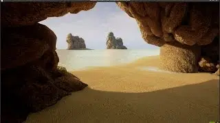 Speed Level Design - Simple Beach - Unreal Engine 4