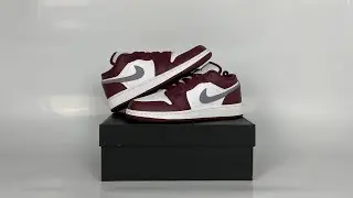 Nike Air Jordan 1 Low Bordeaux (GS) 553560-615