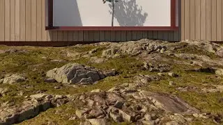 Rock Landscape using Displacement Maps - VRay for Rhino