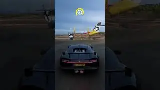 Flying Stunt | Bugatti Chiron 2018 | FORZA HORIZON 5 #shorts #short