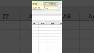 How many rows and columns? | Excel 