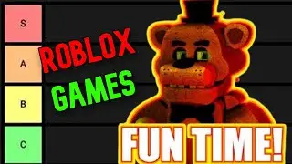 FNAF Roblox Games Tier List!