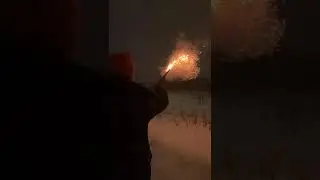С новым годом! Наш традиционный фейерверк!