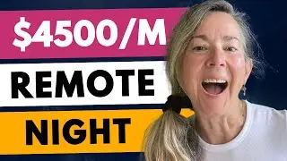 5 Jobs You Can Do At Night From Home