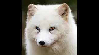 The Blue-eyed Fox Is Quite Rare