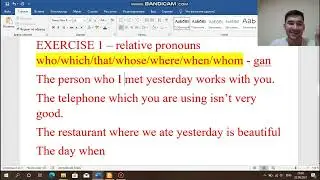 79 dars - Relative Clauses.