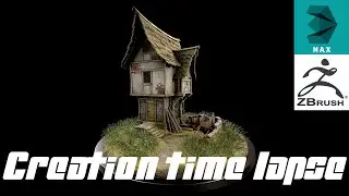 Modeling of medieval abandoned house