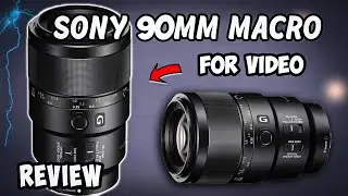 Sony FE 90mm Macro 2.8 FOR VIDEO Review on the A7S3