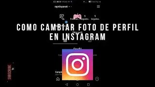 como cambiar foto de perfil en instagram