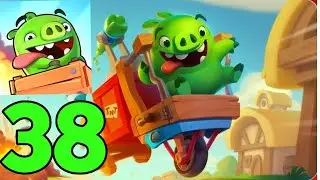 Bad Piggies 2 Level 38 'Up, Down' Back Around' Solution/Walkthrough | Ultimate Contraption Crafting!