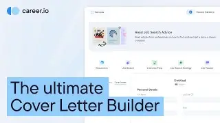 Career.io Cover Letter Builder