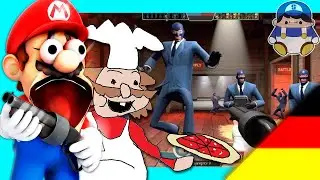 Mario Spielt TF2 (ft. Marty) [SMG4 Deutsch]
