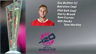 T20 World Cup England squad announcement | England World Cup team announcement