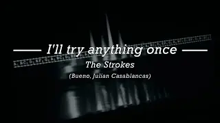 I'll try anything once | Cover o algo así