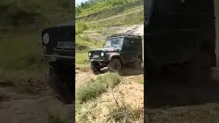 УАЗ Подъем в Горку! КАК МОГУ ТАК И ЕДУ 