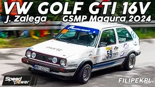 🔥VW GOLF GTI 16V HILLCLIMB! J. Zalega (GSMP Magura 2024) | Action by Speed & Power